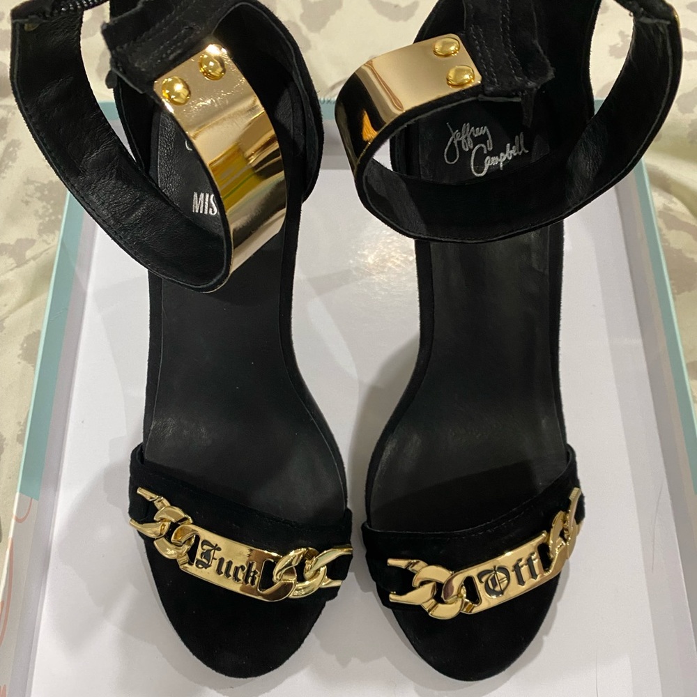 Jeffrey Campbell “Fuck Off” Stilettos